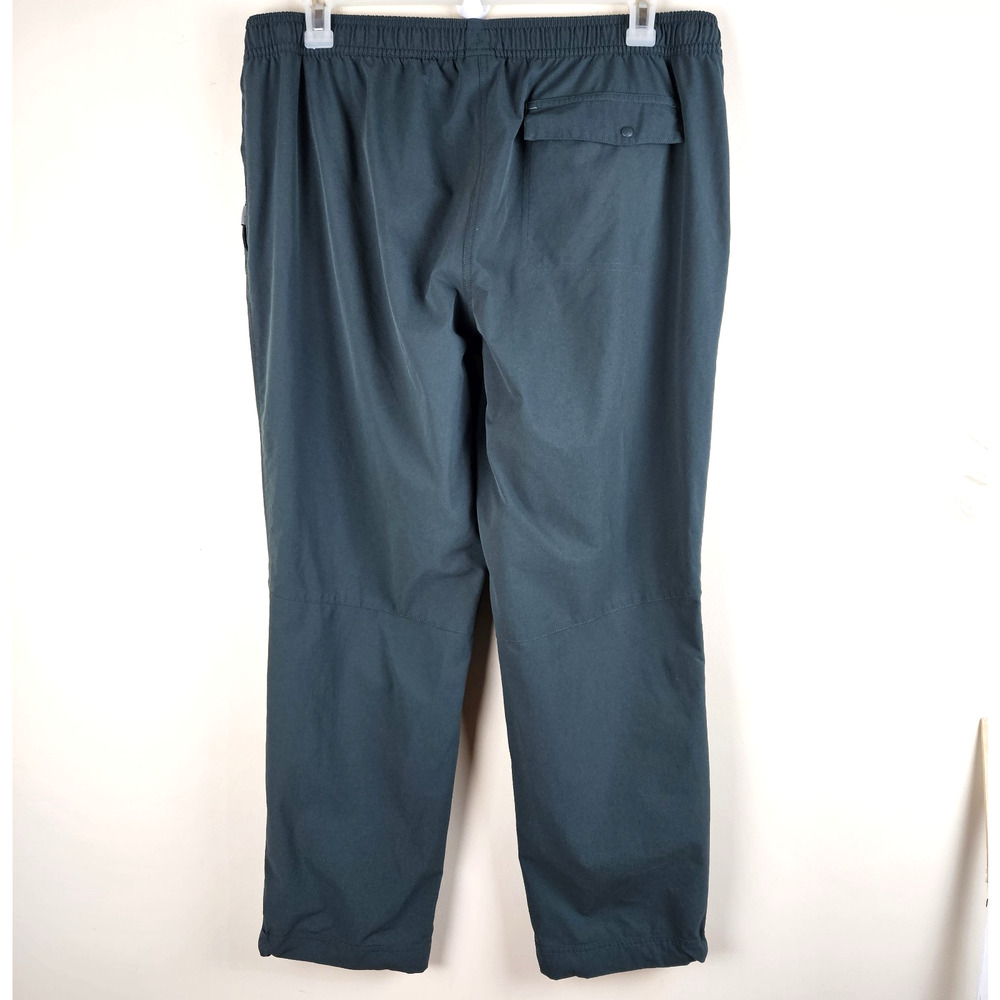 L.L Bean Multisport Pants Men's XL 30" Green Stretch Hiking Travel Lightweight - Picture 2 of 12